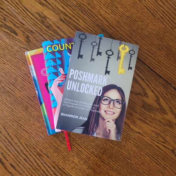 Poshmark Unlocked + 2 Other Fashion Books - Picture 1 of 6